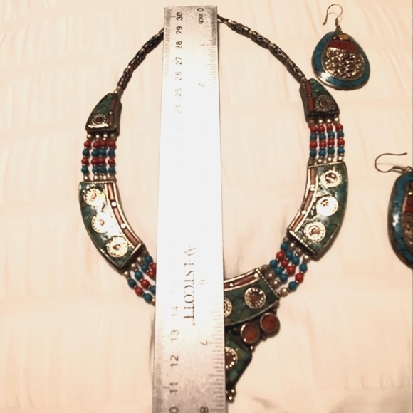 Aztec Style Statement Set - Picture 3 of 3